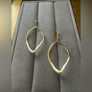Alexis Bittar MH Gold Drop Earrings